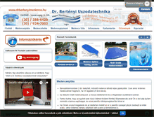 Tablet Screenshot of drbertenyimedence.hu